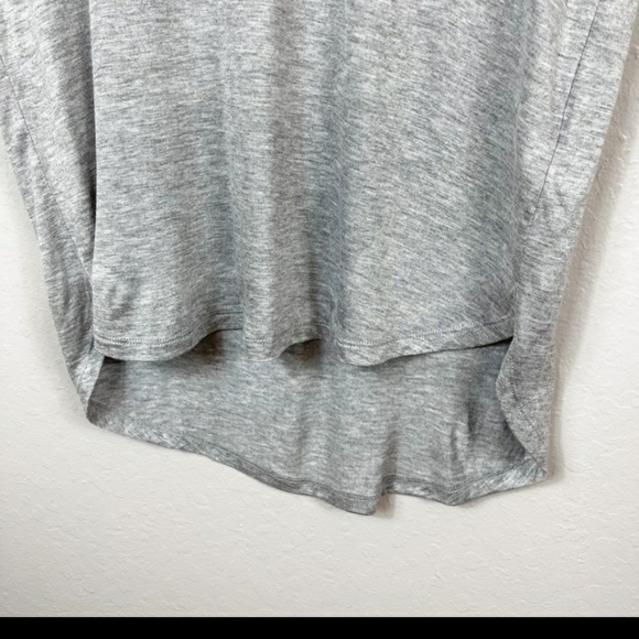 Three bird nest nwt oversized grey tee shirt sm - Picture 8 of 10